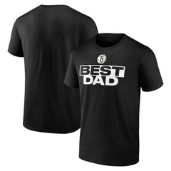 Brooklyn Nets Greatest Dad T-Shirt Black
