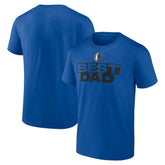 Dallas Mavericks Greatest Dad T-Shirt Blue