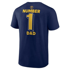 Denver Nuggets #1 Dad Jersey T-Shirt Navy