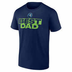 Minnesota Timberwolves Greatest Dad T-Shirt Navy