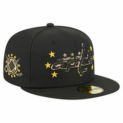 Washington Capitals New Era Military Appreciation Digital Camo Stars 59FIFTY Fitted Hat - Black - NHL 203156191