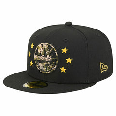 New York Islanders New Era Military Appreciation Digital Camo Stars 59FIFTY Fitted Hat - Black - NHL 203156203
