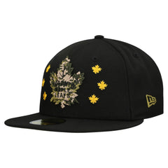 Toronto Maple Leafs New Era Military Appreciation Digital Camo Stars 59FIFTY Fitted Hat - Black - NHL 203156206