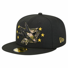 San Jose Sharks New Era Military Appreciation Digital Camo Stars 59FIFTY Fitted Hat - Black - NHL 203156207
