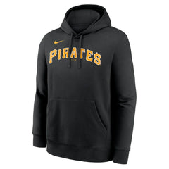 Paul Skenes Pittsburgh Pirates Nike Player Name & Number Club Fleece Pullover Hoodie - Black - Nike Sale