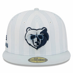 Memphis Grizzlies 2025/26 City Edition Alternate 59FIFTY Fitted Hat White | New Era