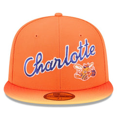 Charlotte Hornets 2025/26 City Edition Alternate 59FIFTY Fitted Hat Orange | New Era