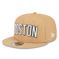 Boston Celtics 2025/26 City Edition Alternate 9FIFTY Snapback Hat Gold | New Era for sale
