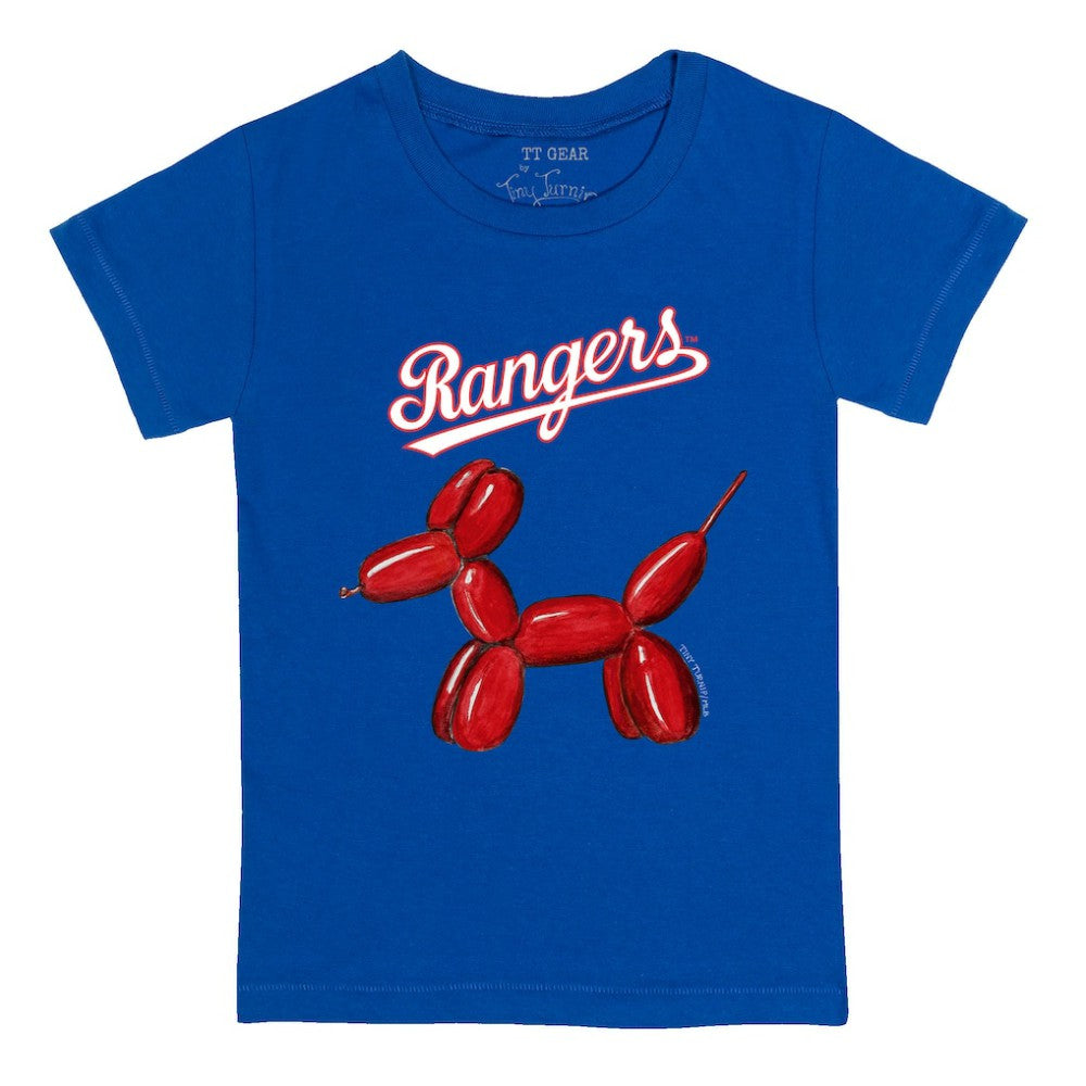 Texas Rangers Tiny Turnip Youth Balloon Dog T-Shirt - Royal - MLB Sale