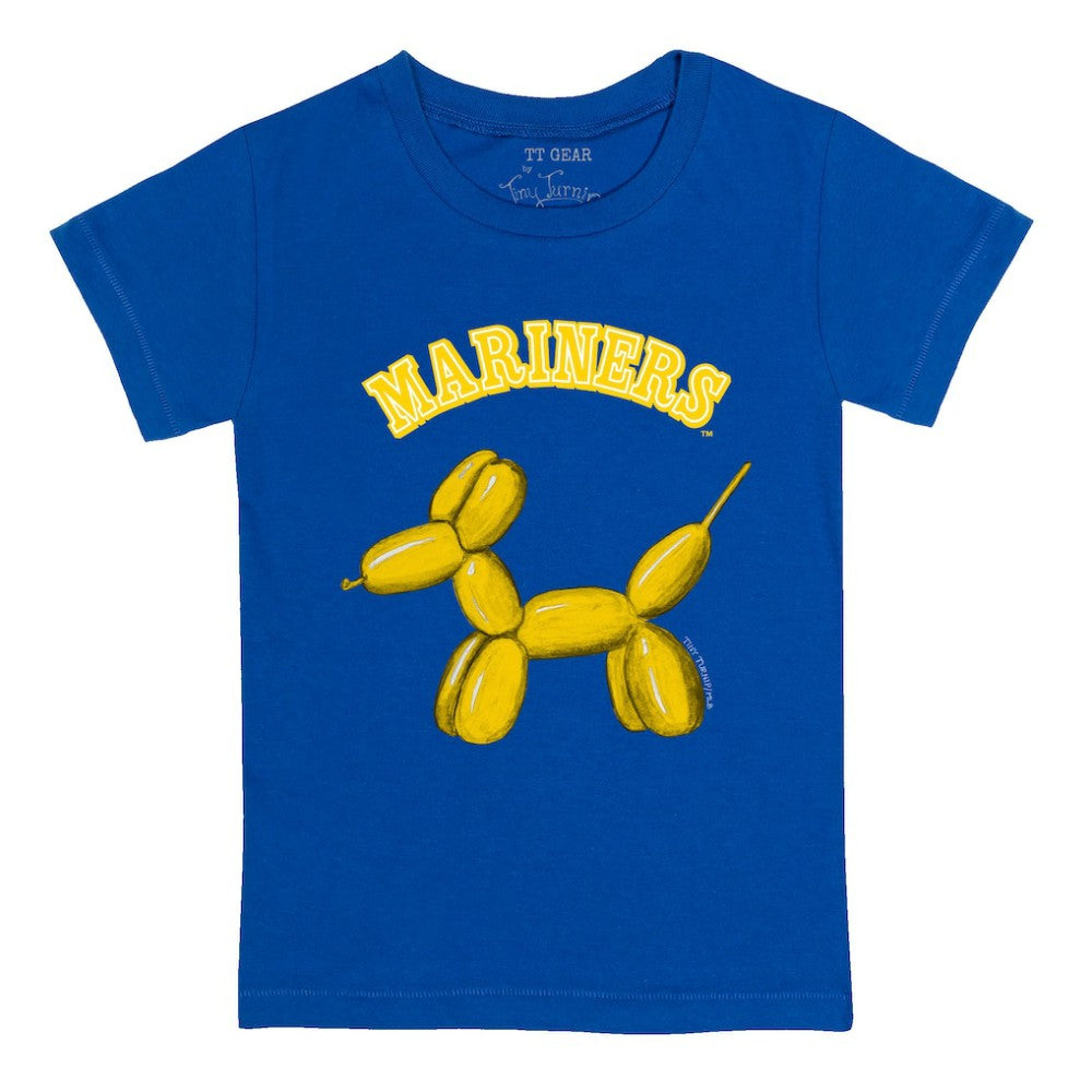 Seattle Mariners Tiny Turnip Youth Balloon Dog T-Shirt - Royal - MLB Sale