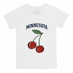 Minnesota Twins Tiny Turnip Youth Cherries T-Shirt - White - MLB Online