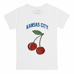 Kansas City Royals Tiny Turnip Youth Cherries T-Shirt - White - MLB Lifestyle