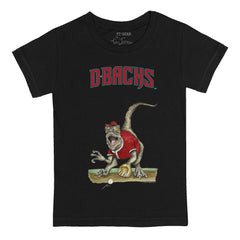Arizona Diamondbacks Tiny Turnip Youth Velociraptor T-Shirt - Black - MLB Sale