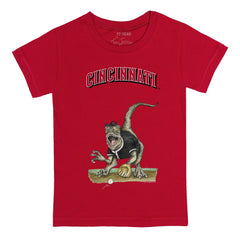 Cincinnati Reds Tiny Turnip Youth Velociraptor T-Shirt - Red - MLB Online
