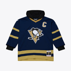 Pittsburgh Penguins Mitchell & Ness x Just Don Jersey Hoodie - Navy - NHL 203159317