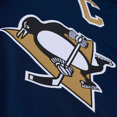 Pittsburgh Penguins Mitchell & Ness x Just Don Jersey Hoodie - Navy - NHL 203159317