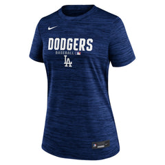 Los Angeles Dodgers Nike Women's Authentic Collection Velocity Dri-FIT T-Shirt - Royal - Nike Sale