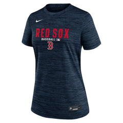 Boston Red Sox Nike Women's Authentic Collection Velocity Dri-FIT T-Shirt - Navy - Nike on Sale