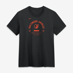 Baltimore Orioles Nike Women's Authentic Collection Early Work Tri-Blend Dri-FIT T-Shirt - Black - Nike Discount