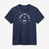 Tampa Bay Rays Nike Women's Authentic Collection Early Work Tri-Blend Dri-FIT T-Shirt - Navy - Nike Discount