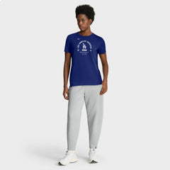 Los Angeles Dodgers Nike Women's Authentic Collection Early Work Tri-Blend Dri-FIT T-Shirt - Royal - Nike Sale