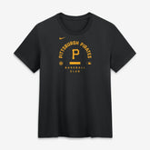 Pittsburgh Pirates Nike Women's Authentic Collection Early Work Tri-Blend Dri-FIT T-Shirt - Black - Nike Discount