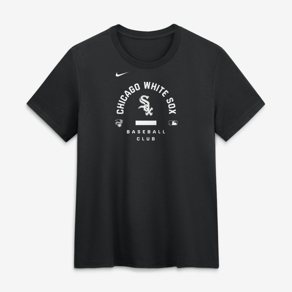 Chicago White Sox Nike Women's Authentic Collection Early Work Tri-Blend Dri-FIT T-Shirt - Black - Nike Sale