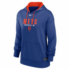 New York Mets Nike Women's Authentic Collection Therma-FIT Hoodie - Royal - Nike Discount
