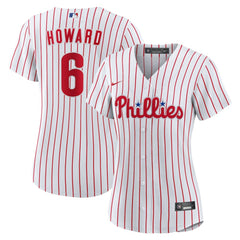 Ryan Howard Philadelphia Phillies Nike Women's Replica Jersey - White - Nike Lifestyle