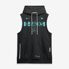 Arizona Diamondbacks Nike Authentic Collection Standard Issue Dri-FIT Sleeveless Hoodie - Black - Nike Sale