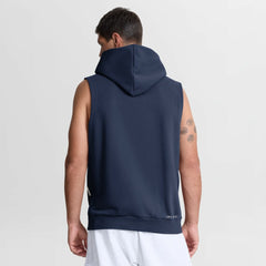 Seattle Mariners Nike Authentic Collection Standard Issue Dri-FIT Sleeveless Hoodie - Navy - Nike Online