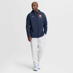 Houston Astros Nike Authentic Collection Raglan Therma-FIT Full-Zip Hooded Jacket - Navy - Nike Online