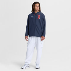 Boston Red Sox Nike Authentic Collection Raglan Therma-FIT Full-Zip Hooded Jacket - Navy - Nike Lifestyle