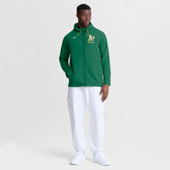 Athletics Nike Authentic Collection Raglan Therma-FIT Full-Zip Hooded Jacket - Kelly Green - Nike Sale