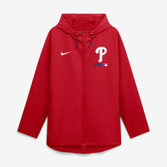 Philadelphia Phillies Nike Authentic Collection Raglan Therma-FIT Full-Zip Hooded Jacket - Red - Nike Online