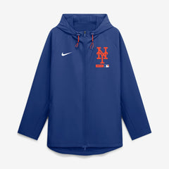 New York Mets Nike Authentic Collection Raglan Therma-FIT Full-Zip Hooded Jacket - Royal - Nike Online