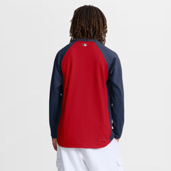 Boston Red Sox Nike Authentic Collection Raglan Dri-FIT Sweatshirt - Red - Nike Sale