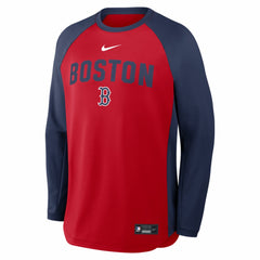 Boston Red Sox Nike Authentic Collection Raglan Dri-FIT Sweatshirt - Red - Nike Sale