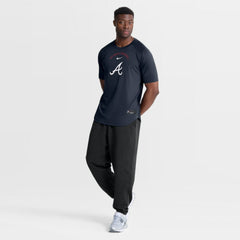 Atlanta Braves Nike Authentic Collection Batting Practice Pre-Game Raglan Dri-FIT Top - Blue - Nike Sale