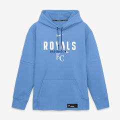 Kansas City Royals Nike Authentic Collection Therma-FIT Hoodie - Light Blue - Nike on Sale