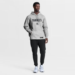 New York Yankees Nike Authentic Collection Therma-FIT Hoodie - Heather Charcoal - Nike Discount