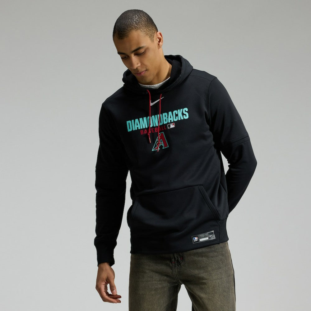 Arizona Diamondbacks Nike Authentic Collection Therma-FIT Hoodie - Black - Nike Online