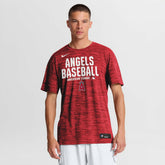 Los Angeles Angels Nike Authentic Collection Velocity Dri-FIT T-Shirt - Red - Nike Lifestyle