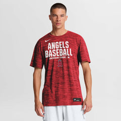 Los Angeles Angels Nike Authentic Collection Velocity Dri-FIT T-Shirt - Red - Nike Lifestyle
