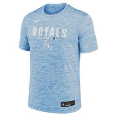 Kansas City Royals Nike Authentic Collection Velocity Dri-FIT T-Shirt - Light Blue - Nike Sale