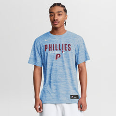 Philadelphia Phillies Nike Authentic Collection Velocity Dri-FIT T-Shirt - Light Blue - Nike Discount