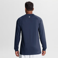 Tampa Bay Rays Nike Authentic Collection Game Time Raglan Long Sleeve T-Shirt - Navy - Nike Sale
