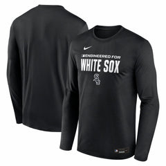 Chicago White Sox Nike Authentic Collection Legend Dri-FIT Long Sleeve T-Shirt - Black - Nike Online