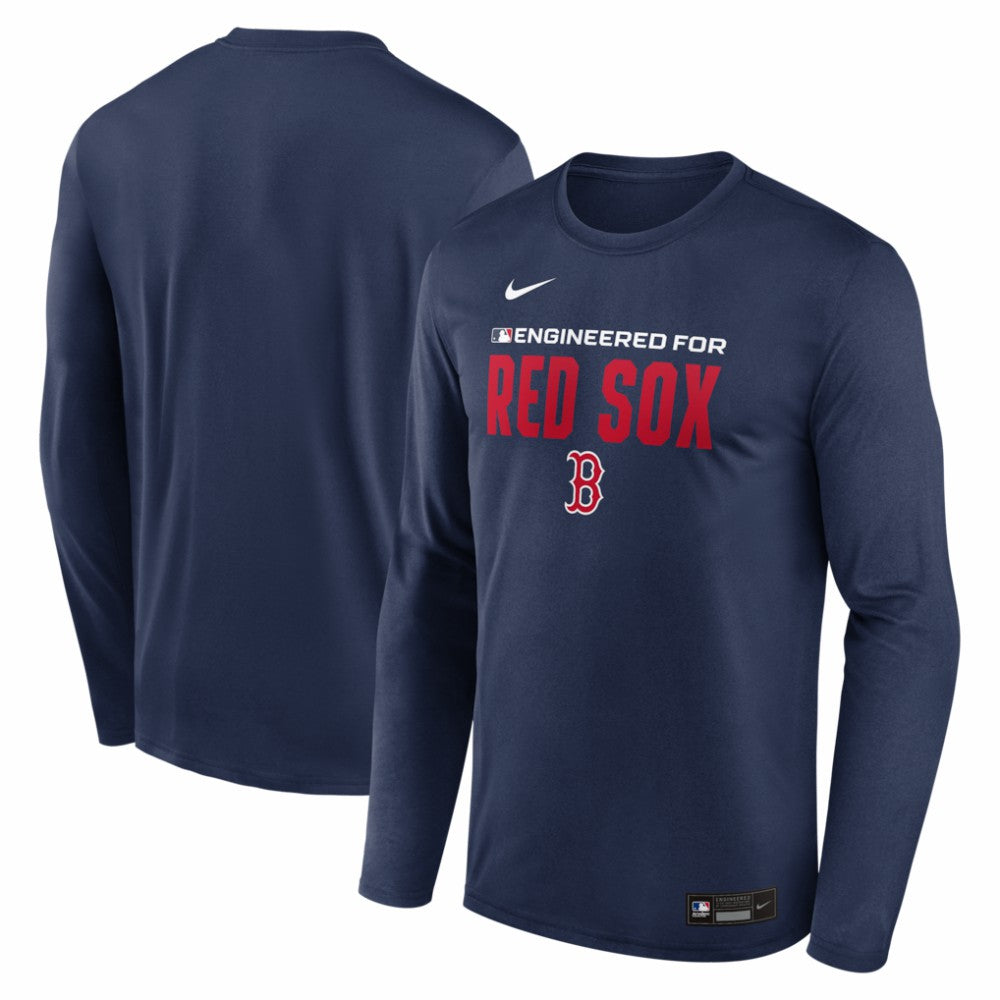 Boston Red Sox Nike Authentic Collection Legend Dri-FIT Long Sleeve T-Shirt - Navy - Nike on Sale