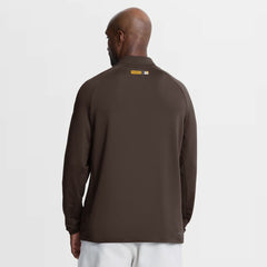 San Diego Padres Nike Authentic Collection Dri-FIT Raglan Half-Zip Pullover - Brown - Nike on Sale